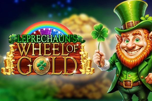 01071 leprechauns wheel of gold