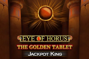19698 eye of horus the golden tablet jackpot king